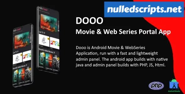 Dooo v2.2.5 - Movie & Web Series Portal App - nulled - Android - CodeCanyon Null
