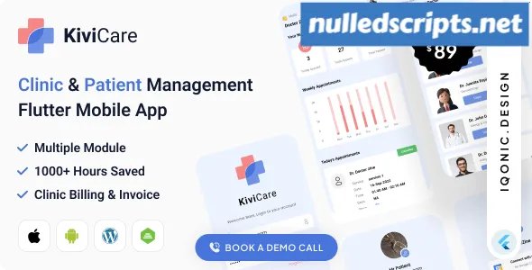 KiviCare Flutter 3.x App - Clinic & Patient Management System v6.0.1 - Android - CodeCanyon Null