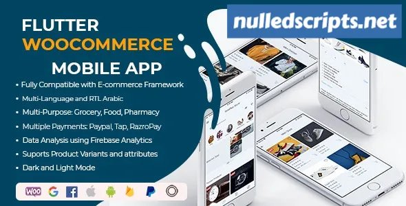 Flutter WooCommerce Android & Ios WooCommerce App v9.3.3 - Android - CodeCanyon Null