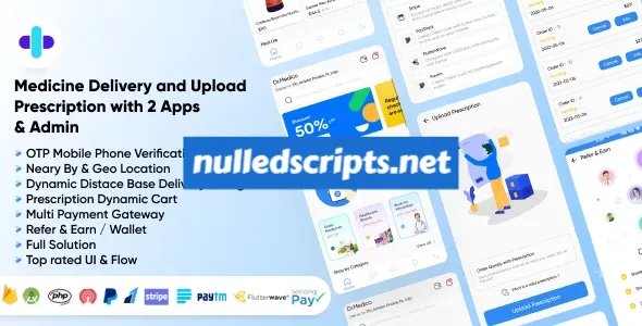 DrMedico v1.4 - On Demand Pharmacy Delivery with Medicine Delivery - nulled - Android - CodeCanyon Null