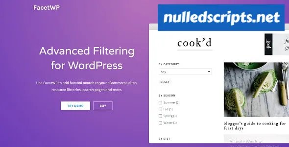 FacetWP 4.4 + Addons - Android - CodeCanyon Null