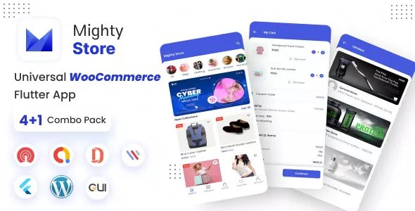 MightyStore WooCommerce - Flutter E-commerce Full App - Android - CodeCanyon Null