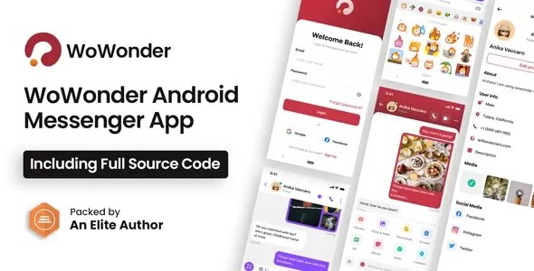WoWonder Android Messenger - Mobile Application for WoWonder Social Script - Android - CodeCanyon Null