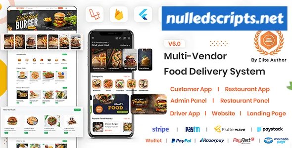Foodie v8.2 - UberEats Clone - Food Delivery App - Multiple Restaurant Food Delivery Flutter App - Android - CodeCanyon Null