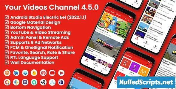 Your Videos Channel v5.3.1 - Android - CodeCanyon Null