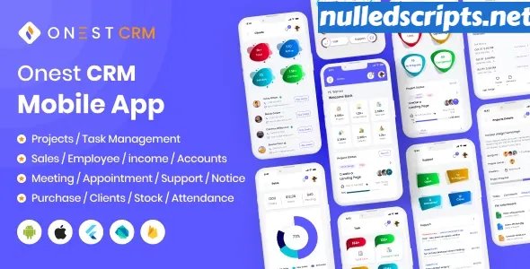 Onest CRM - Multiple Platform CRM Mobile Application - 7 February 2025 - Android - CodeCanyon Null
