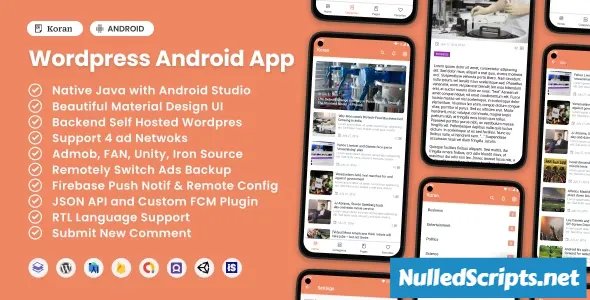 Koran v6.1 - Wordpress Android Application - Android - CodeCanyon Null