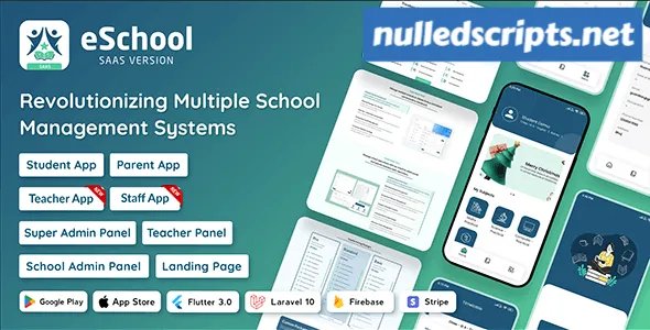 eSchool SaaS - School Management System with Student - v1.4.1 - Android - CodeCanyon Null