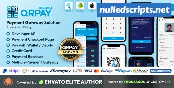 QRPay Merchant - Payment Gateway Solution - v4.9.0 - Android - CodeCanyon Null