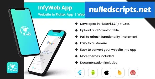 Web to App - Convert Website to Flutter App - 13 August 2024 - Android - CodeCanyon Null