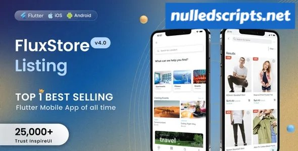 FluxStore Listing - The Best Directory WooCommerce app by Flutter - v4.1.1 - Android - CodeCanyon Null
