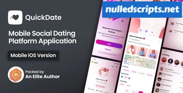 QuickDate IOS v2.3 - Mobile Social Dating Platform Application - Android - CodeCanyon Null