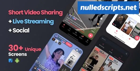 Modern TikTok/Dubsmash - Android/iOS - Android - CodeCanyon Null