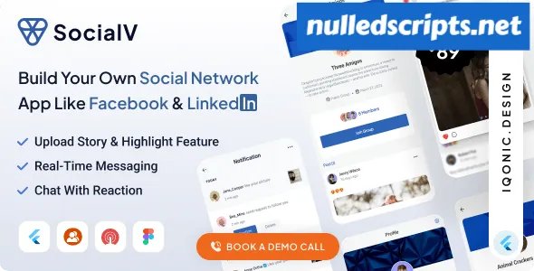 SocialV v7.0.0 - Social Network Flutter App with BuddyPress (WordPress) Backend - Android - CodeCanyon Null