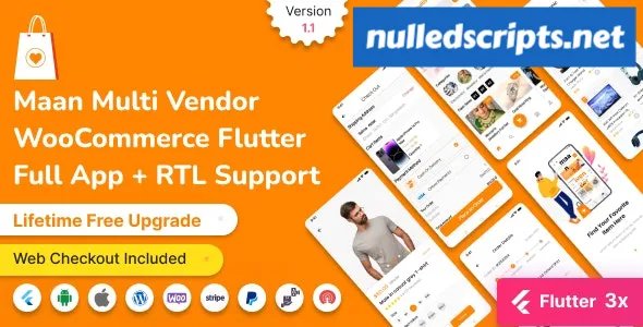 Maan multivendor v1.2 - eCommerce Flutter Customer Full App - Android - CodeCanyon Null