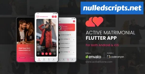 Active Matrimonial Flutter App v1.7 - Android - CodeCanyon Null