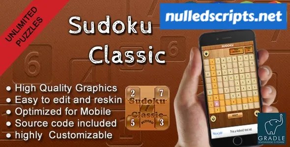 Sudoku Classic (Admob + GDPR + Android Studio) - June 2023 - Android - CodeCanyon Null