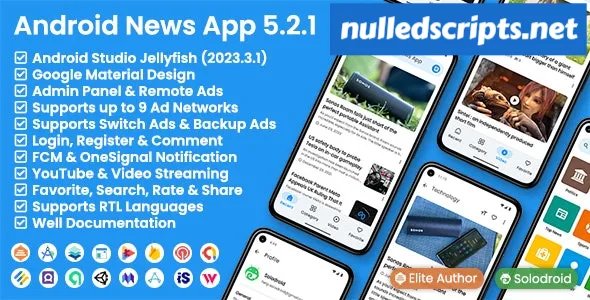 Android News App v5.1.0 - Android - CodeCanyon Null