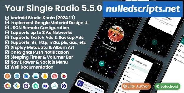Your Radio App (Single Station) v5.3.0 - Android - CodeCanyon Null