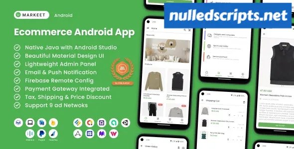 Markeet v5.0 - Ecommerce Android App - Android - CodeCanyon Null