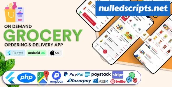 GoGrocer v1.8.0 - Grocery Vegetable Store Delivery Mobile App with Admin Panel - nulled - Android - CodeCanyon Null