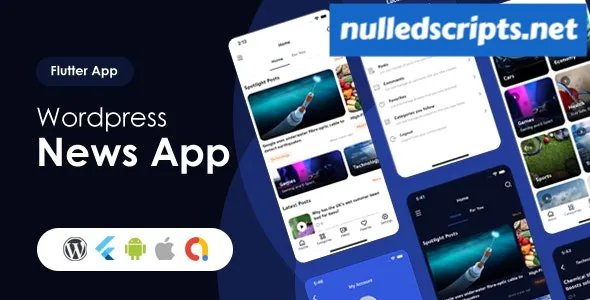 Lucodeia News v1.1.4 - Flutter Wordpress News App | Admob - DarkMode - Android - CodeCanyon Null