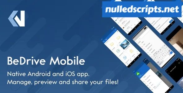 BeDrive Mobile v1.0.8 - Native Flutter Android and iOS app for File Storage PHP Script - Android - CodeCanyon Null