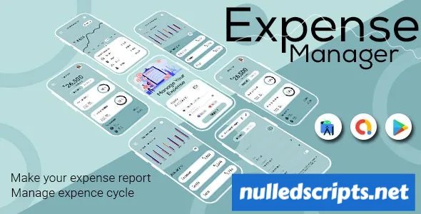 Expense Budget Manager v1.0 - Money Manager Expense and Budget - Android - CodeCanyon Null