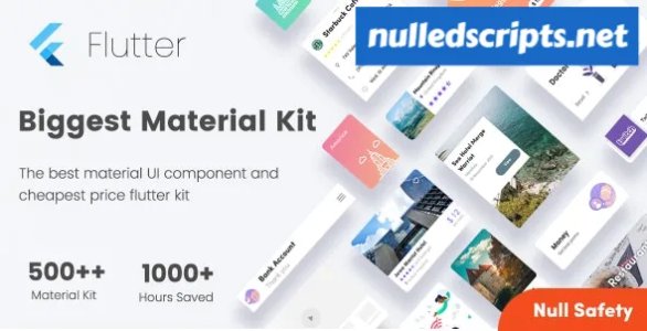 Biggest Pro Widget Flutter Kits v1.0 - Best Selling Flutter Widget Kit 3.0 Flutter UI Kit - Android - CodeCanyon Null