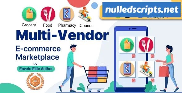 GoMarket v1.5.0 - Food, Grocery, Pharmacy & Courier Delivery App | Multi-Vendor Marketplace - nulled - Android - CodeCanyon Null