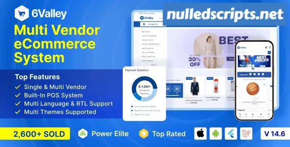 6valley v13.0 - Complete eCommerce Mobile App, Web, Seller and Admin Panel - nulled - Android - CodeCanyon Null