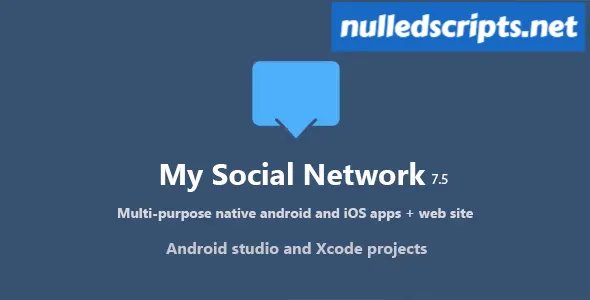 My Social Network (App and Website) v6.8 - nulled - Android - CodeCanyon Null