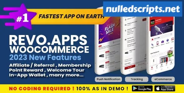 RevoSHOP v6.5.5 - eCommerce / Woocommerce Flutter Android iOS App - Fashion Electronic Gadget Grocery Other - nulled - Android - CodeCanyon Null