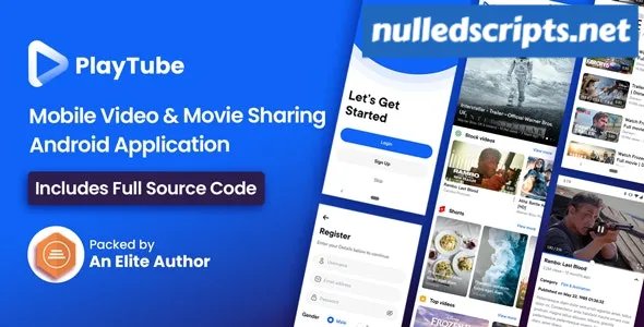 PlayTube v3.8 - Mobile Video & Movie Sharing Android Native Application (Import / Upload) - Android - CodeCanyon Null