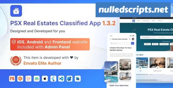 Classified For RealEstates v1.3.1.1 - Classified App with Frontend and Admin Panel - Android - CodeCanyon Null