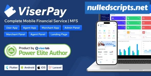 ViserPay v1.0 - Complete Mobile Financial Service - nulled - Android - CodeCanyon Null