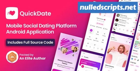 QuickDate Android v3.3 - Mobile Social Dating Platform Application - Android - CodeCanyon Null