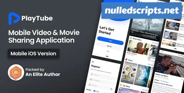 PlayTube IOS v1.8 - Sharing Video Script Mobile IOS Native Application - Android - CodeCanyon Null