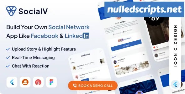 SocialV v7.3.0 - Social Network Flutter App with BuddyPress (WordPress) Backend - Android - CodeCanyon Null
