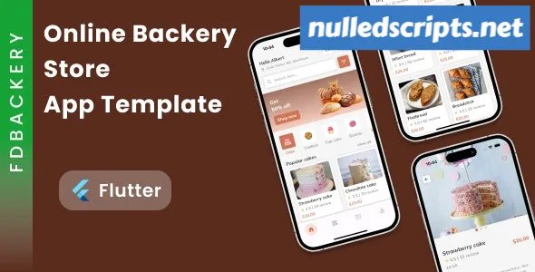 FDBackery v1.0 - Online Backery Store App Template in Flutter - Android - CodeCanyon Null
