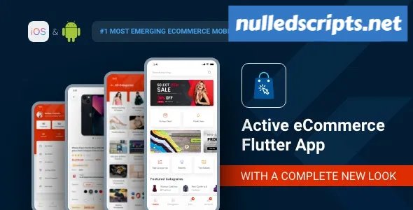 Active eCommerce Flutter App v4.6.0 - Android - CodeCanyon Null