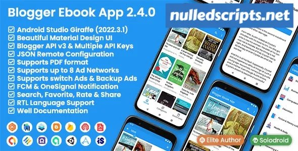 Blogger Ebook App v2.4.0 - Blogger API v3 - Android - CodeCanyon Null