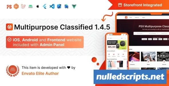 PSX v1.4.1 - Multipurpose Classified Flutter App with Frontend and Admin Panel - Android - CodeCanyon Null
