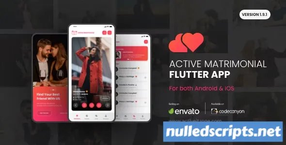 Active Matrimonial Flutter App - v1.9 - Android - CodeCanyon Null