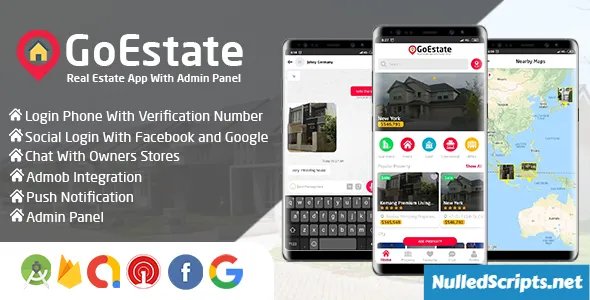 GoEstate - Real Estate App With Admin Panel - Android - CodeCanyon Null