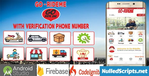 Gorideme - Multi Service Providing App With OTP Verification Phone Number - Android - CodeCanyon Null