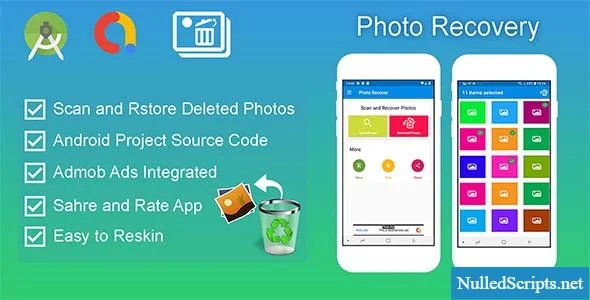 Recover Deleted Photo - Android Source Code - Android - CodeCanyon Null