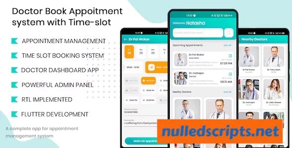 Doctor Finder - Appointment Booking With Time-slot app v8.0 - Android - CodeCanyon Null