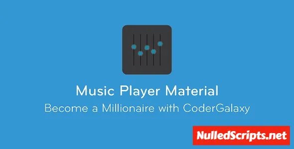 Music Player Material + Equalizer - Android - CodeCanyon Null