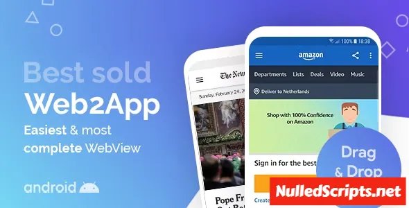 Web2App - Quickest Feature-Rich Android Webview v3.4 - Android - CodeCanyon Null